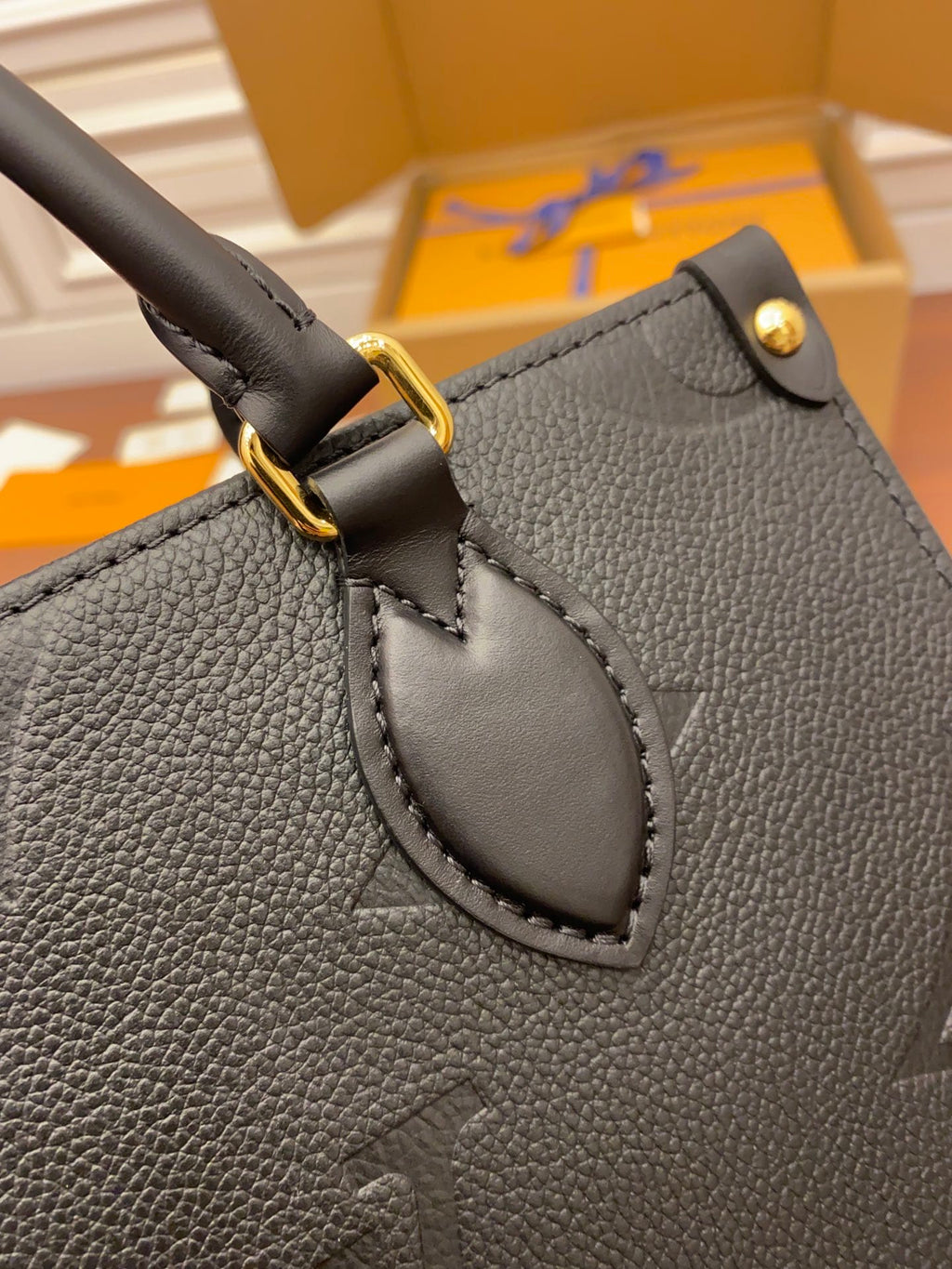 Louis Vuitton LV OnTheGo PM Handbag - Black — view 9