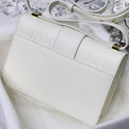 Dior 30 Montaigne Bag Latte Box Calfskin — view 4