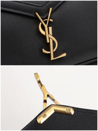 YSL Cassandra Bag - Black — view 2