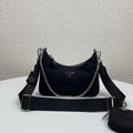 Prada Re-Edition 2005 Re Nylon Bag - Black — view 1