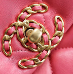 Chanel 19 Flap Bag Medium Pink - 30cm — view 5