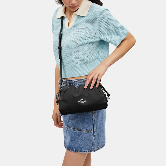 Faye Shoulder Bag with Ruching — view 8
