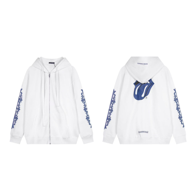Chrome Hearts New Zip Up Hoodie 9817 — view 2