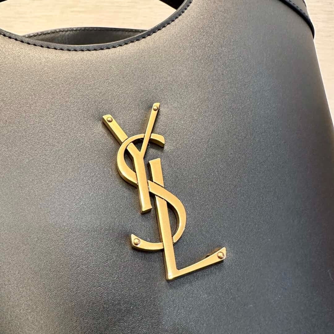 Saint Laurent Celia Mini Tote - Black — view 7