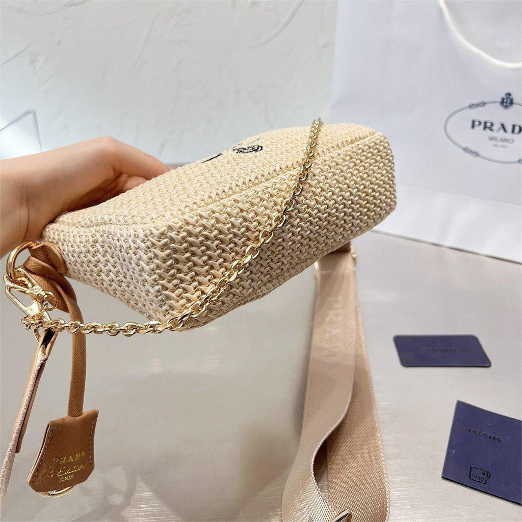 Prada Handbag Re-Edition 2005 Bag 8.3X7X2.3Inch - Beige — view 5