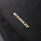 Burberry the Rucksack – Black Nylon & Leather Backpack with Gold-Tone Hardware - Black with Gold Accents — view 5