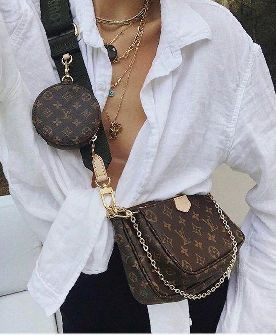 Louis Vuitton Multi-Pochette Bag - Brown — view 5