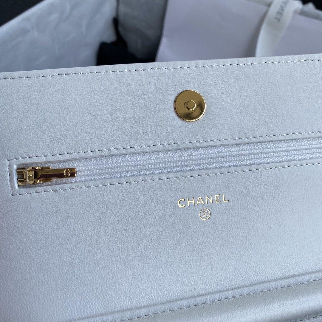 Chanel Wallet On Chain WOC White — view 6