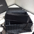Chanel's Gabrielle Large Hobo Bag - Blue & Brown — view 6