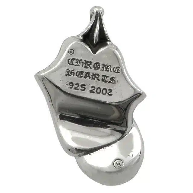 Chrome Hearts ROLLING STONES LIP & TONGUE PENDANT — view 9