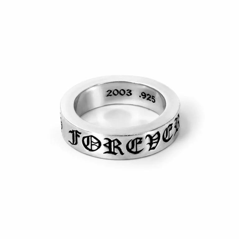 6MM CHROME HEARTS FOREVER RING – SPACER 5 — view 4