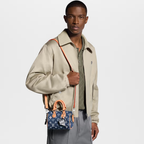 LV Speedy 18 Bandoulière Handbag - Blue — view 5