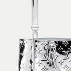 LV OnTheGo PM Silver Tote Bag — view 5