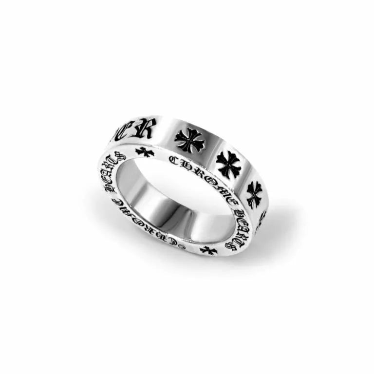 6MM CHROME HEARTS FOREVER RING – SPACER 5 — view 3