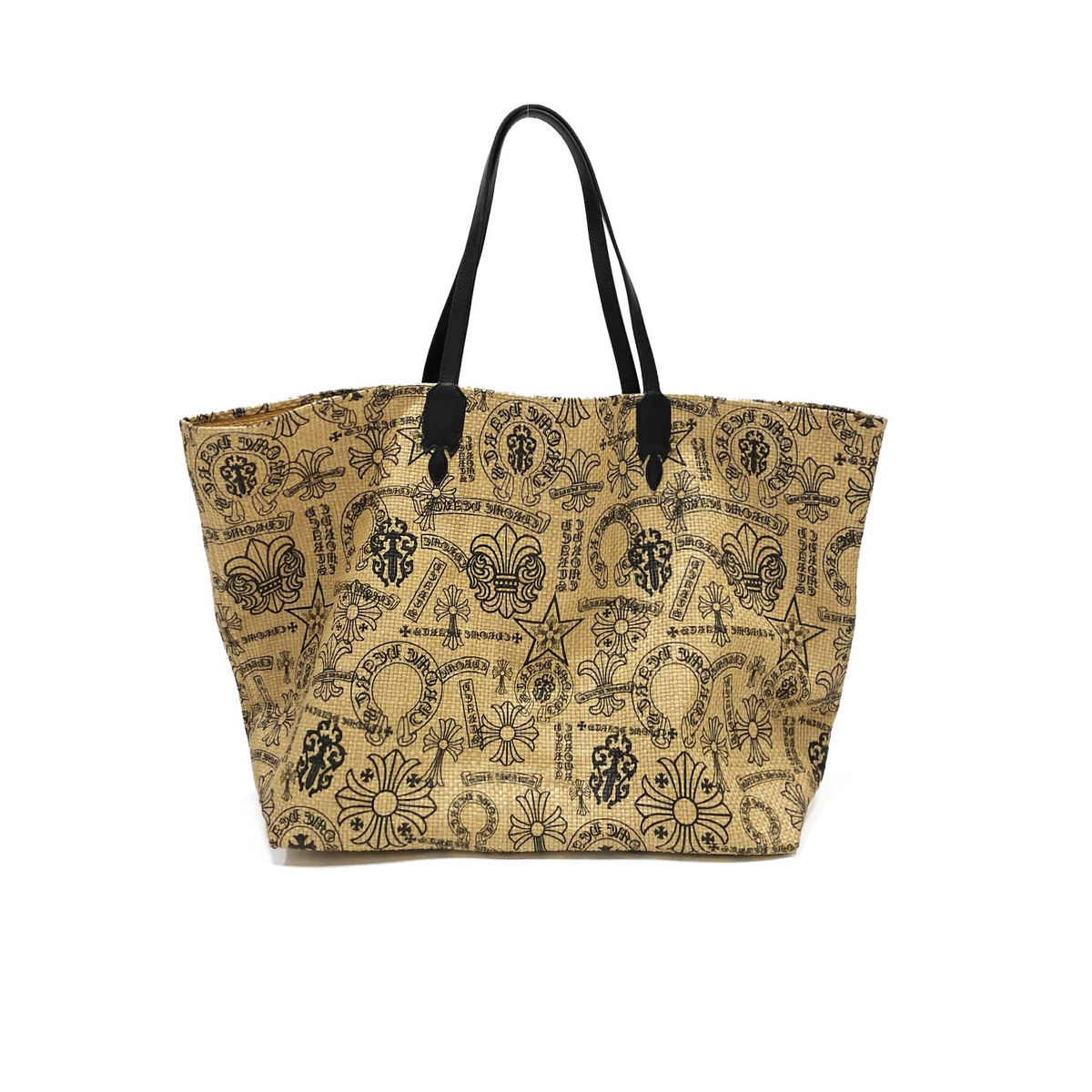 Chrome Hearts Straw Beach Bag — view 2