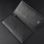 Louis Vuitton Brazza Wallet – Monogram Eclipse Canvas Long Bifold (M61697) - Classic LV Monogram Brown — view 3