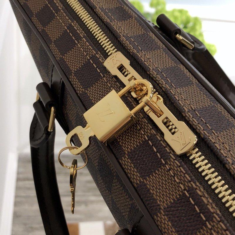 Louis Vuitton Checkered Canvas Briefcase — view 8