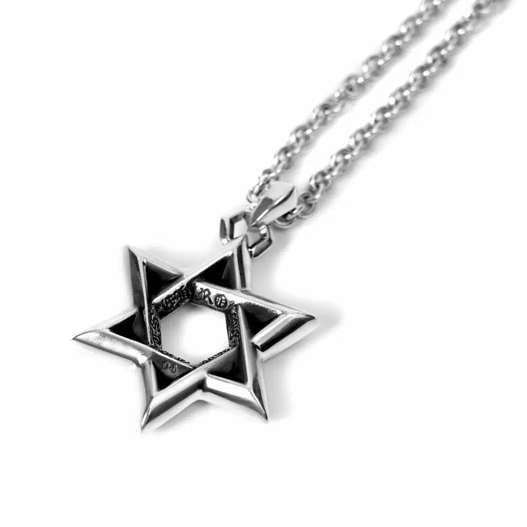 Chrome Hearts LARGE STAR OF DAVID PENDANT — view 1