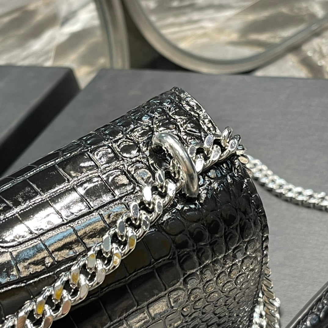 YSL Sunset Bag 422906 - Black — view 5