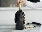Chanel 19BAG AS1160 Black Gold Buckle Bag Small 26CM — view 3