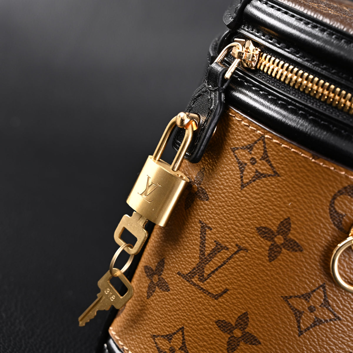 Louis Vuitton Cannes Bag – Monogram Canvas Vanity Case with Top Handle (Small) — view 9