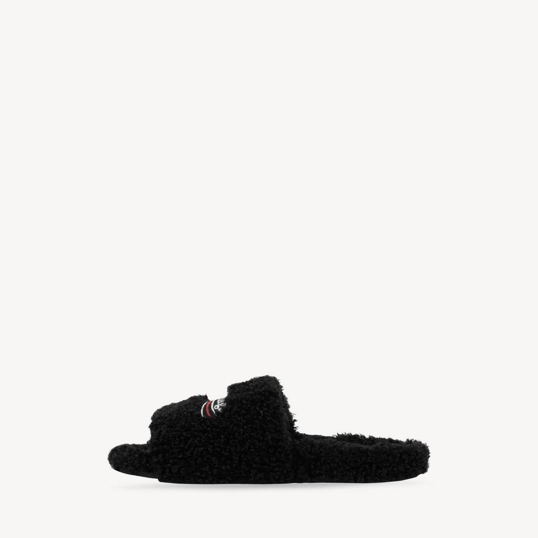 Balenciaga Fury Embroidered Sandals — view 7