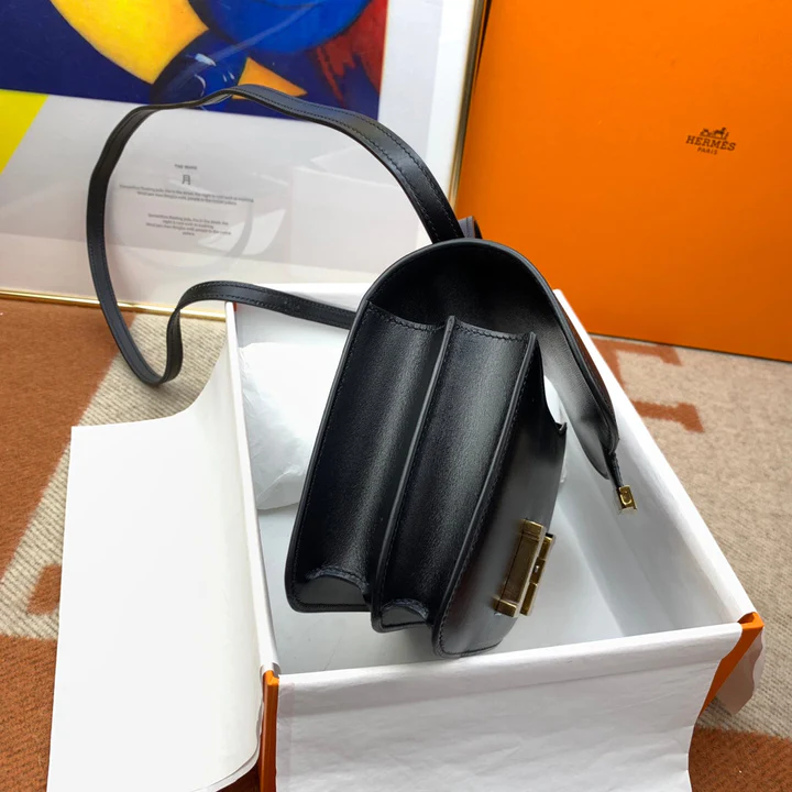 Hermes Constance Bag Mini 14cm - Black — view 5