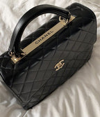 Chanel Trendy CC Flap Bags-Black — view 6