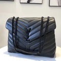 YSL Loulou Small Bag - Nero (Black) — view 1