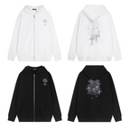 Chrome Hearts New Zip Up Hoodie -TQ02 — view 1