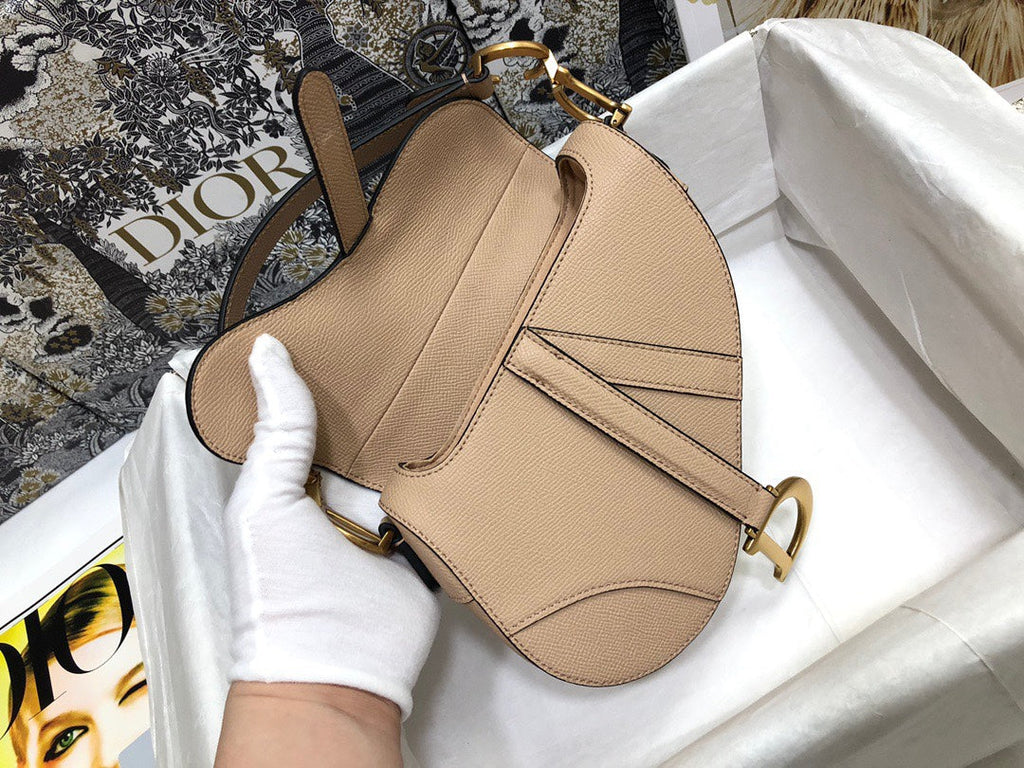 Dior Saddle Small Nude Color Saddle Bag — view 2