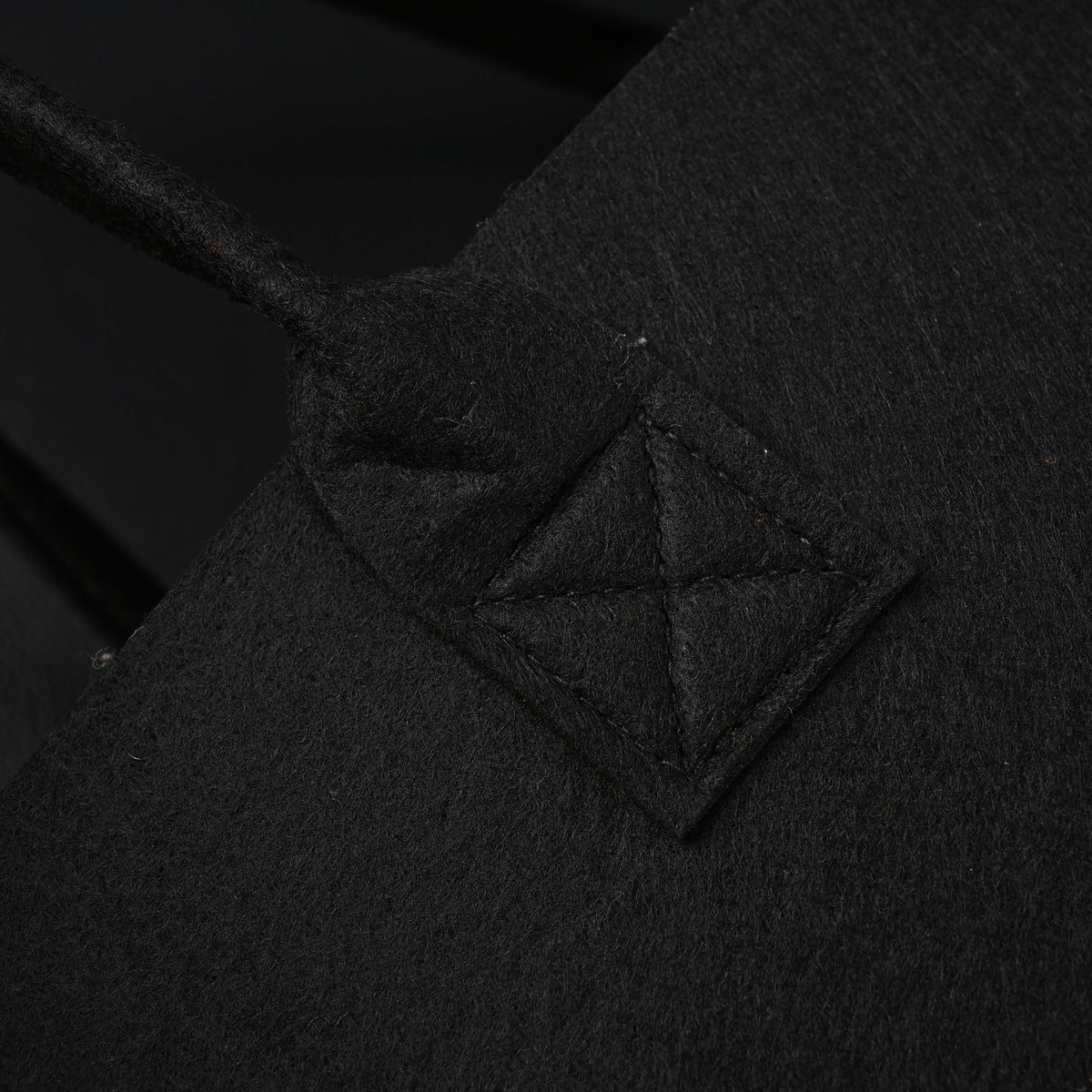Maison Margiela MM6 Tote Bag – Limited Edition Black Canvas Shopper — view 7