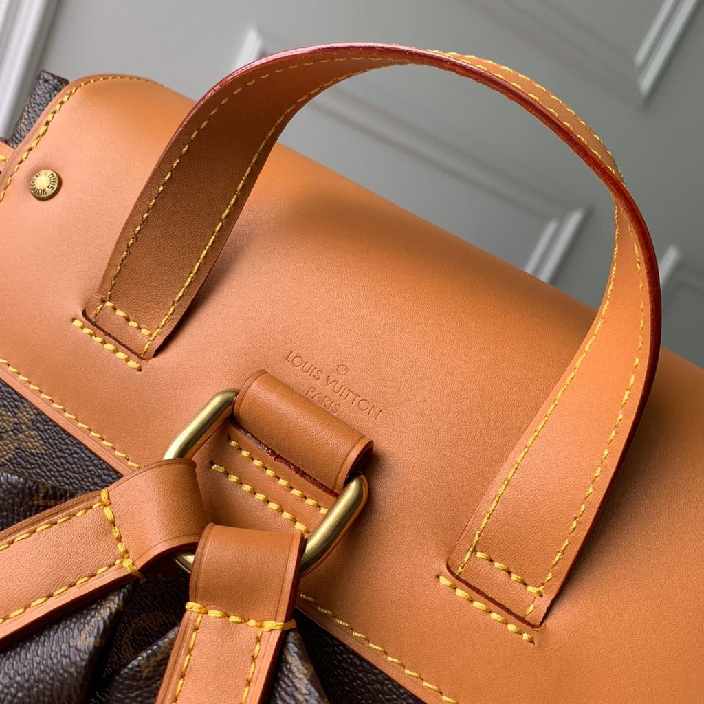 Louis Vuitton Trio Backpack Travel Bag M44658 Gold Chain Monogram LV — view 7