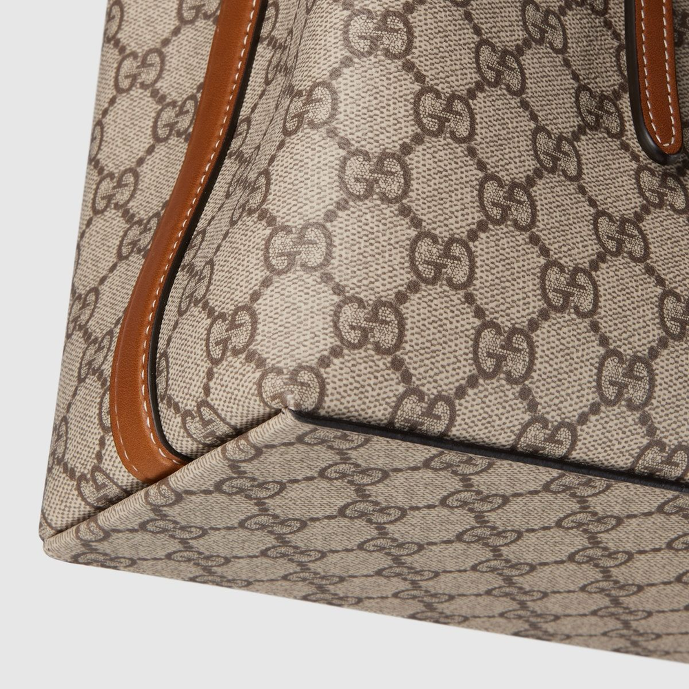 Gucci GG Emblem Medium Tote Bag — view 6