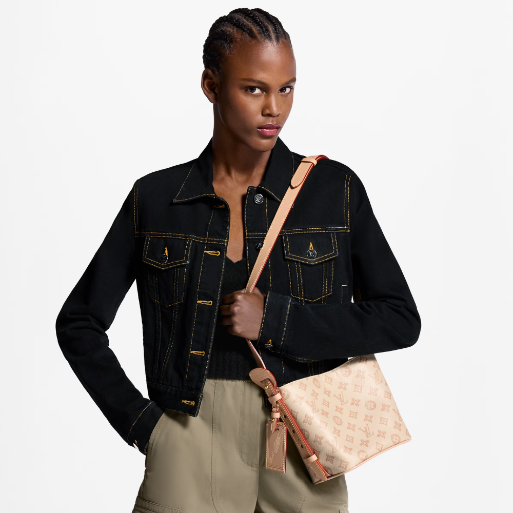 LV All in BB Monogram Origine Lin Tote Bag — view 6