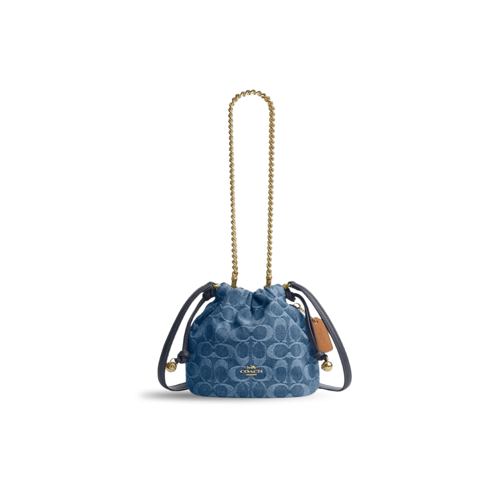 Coach Faye Mini Drawstring Bag — view 6