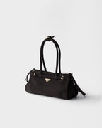 Prada Bonnie Medium Suede Handbag — view 5