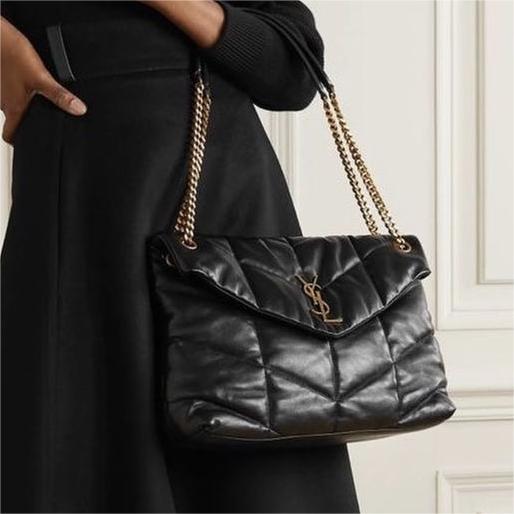 YSL Classic Flap Bag - Black — view 1