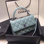 Chanel Trendy CC Flap Bags-Blue — view 3