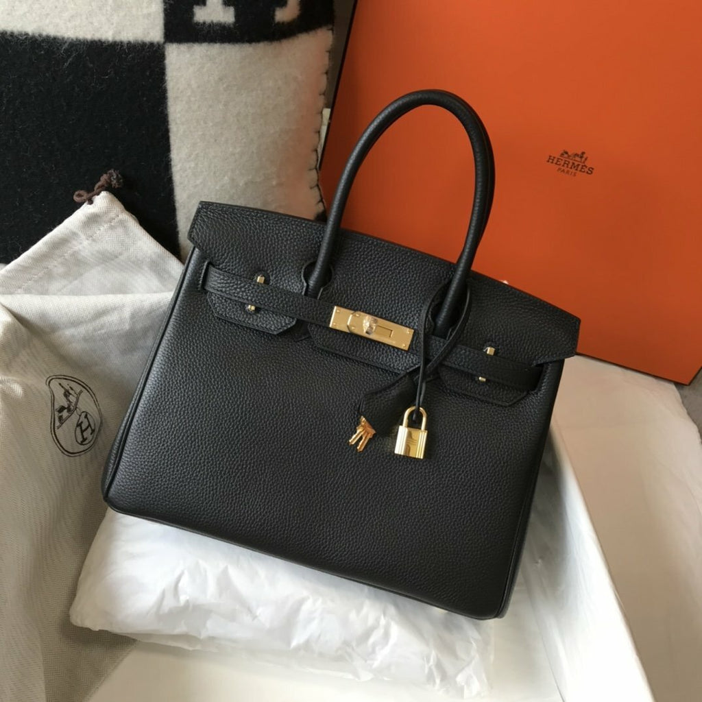 Hermes Handle Bag 30cm Black — view 1