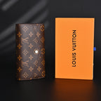 Louis Vuitton Sarah Wallet – Monogram Canvas Long Flap Wallet (M60531) - Classic Monogram Brown — view 1