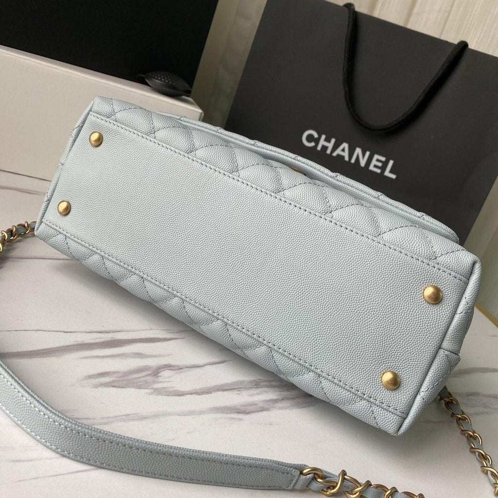 Chanel Medium Flap Bag with Handle — view 6
