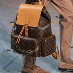 Louis Vuitton Trio Backpack Travel Bag M44658 Gold Chain Monogram LV — view 2