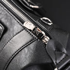 Louis Vuitton Nano Biker Bag in Black Lambskin Leather – Top Handle & Shoulder Carry (M14623) — view 5