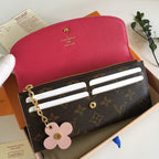 Louis Vuitton Emilie Wallet Monogram Canvas — view 3