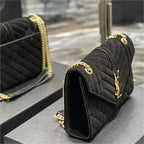 YSL Envelope Bag 24CM - Black — view 3