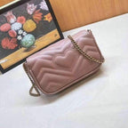 Gucci GG Marmont Mini Bag Women - Dusty Pink — view 2