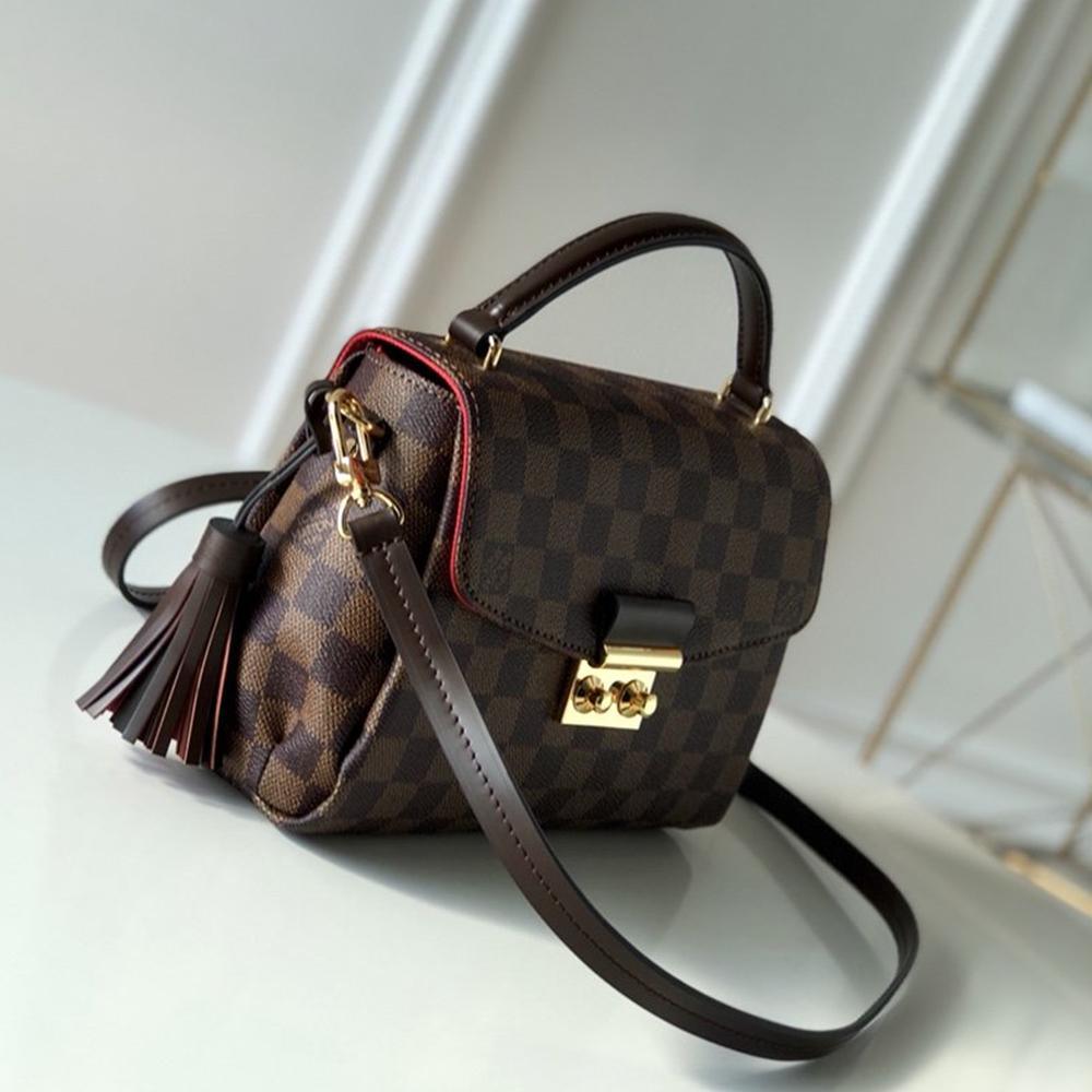 Louis Vuitton Croisette Damier Ebene Handbag — view 6