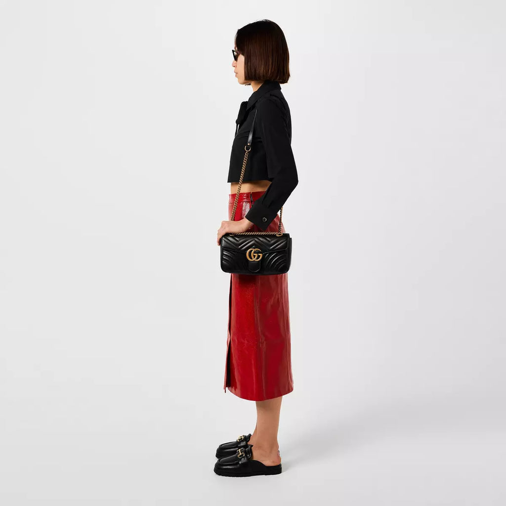 Gucci Marmont Matelasse Small Bag — view 5