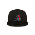 Arizona Diamondbacks Authentic Collection Alt Black 59FIFTY - Snapback Cap — view 1